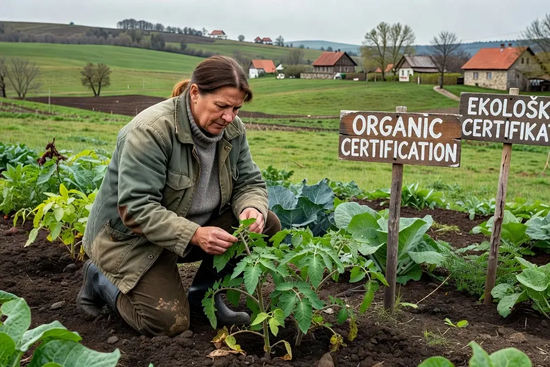 Réunion de réseau ECOVOC Women — agricultrices bio d'Europe de l'Est échangeant sur la certification et les pratiques agroécologiques