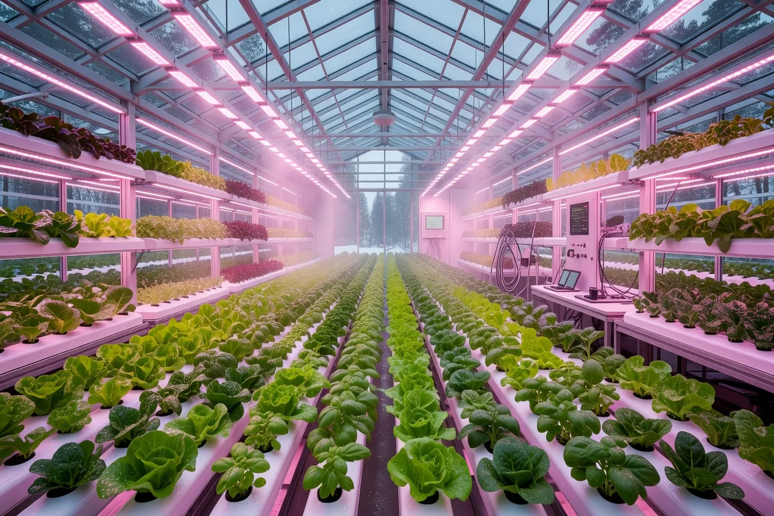 Agriculture sous serres LED en Finlande — innovations agricoles nordiques pour les zones froides