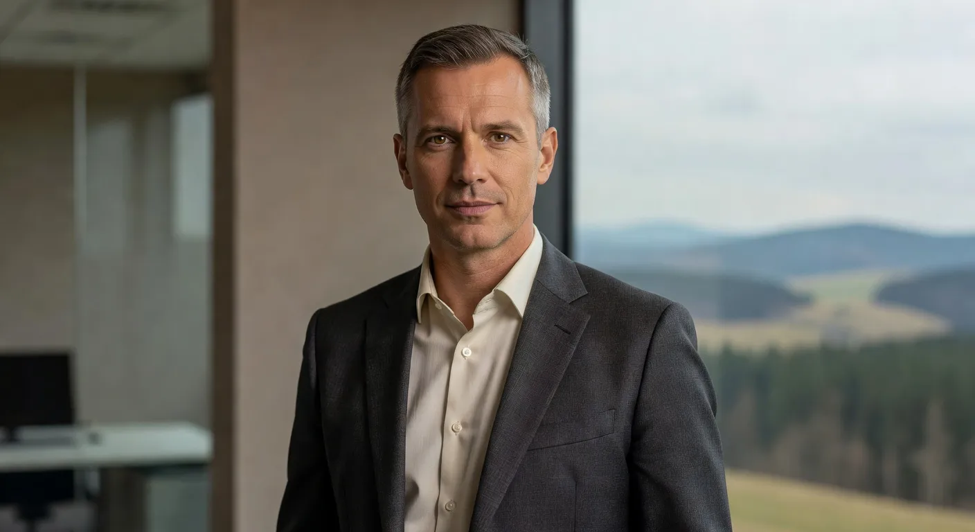 Portrait de Pavel Neumann, coordinateur de reseaux paysans en Europe centrale